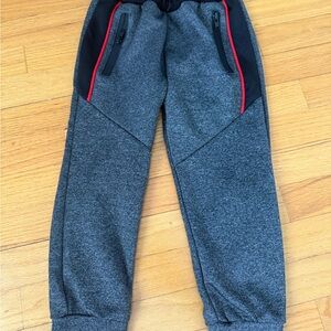 Steven jeans boys 4Gray Kids Jogger Pants with Red Accents